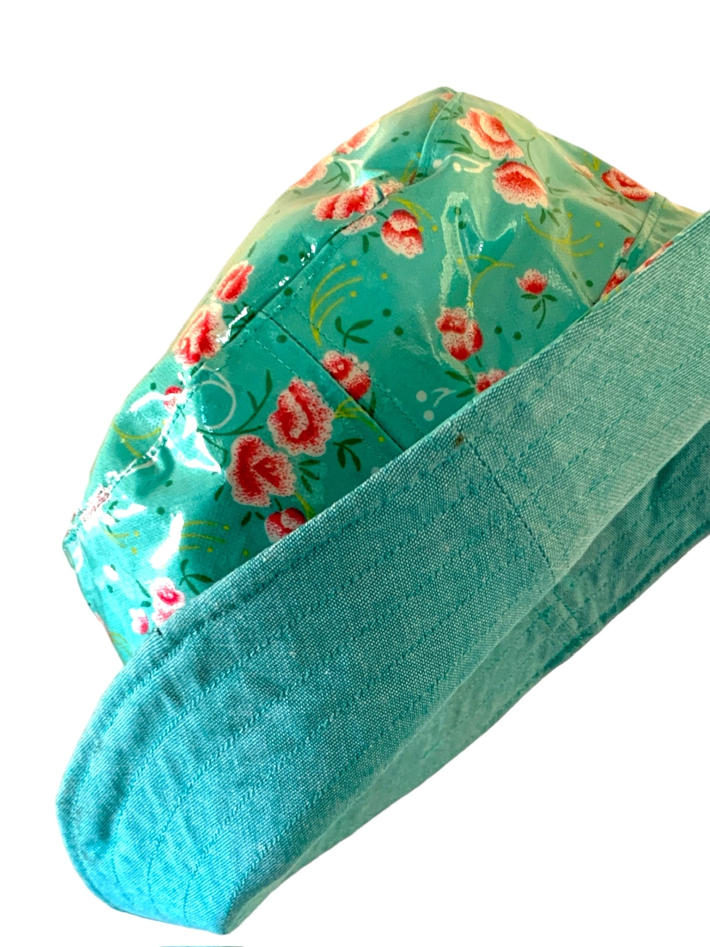 Cappello da pioggia Turchese rosa