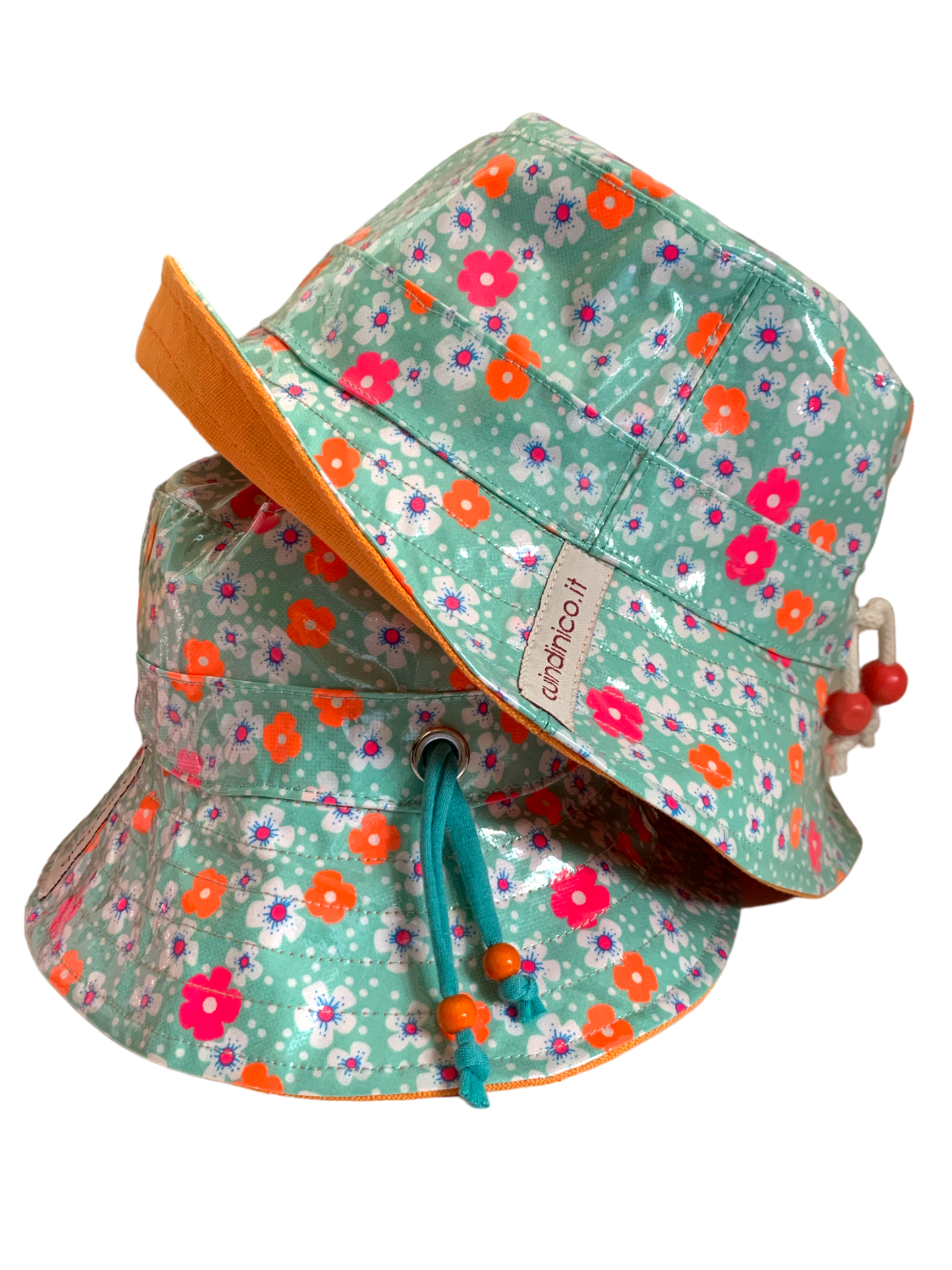 Cappello da pioggia Rosarancio
