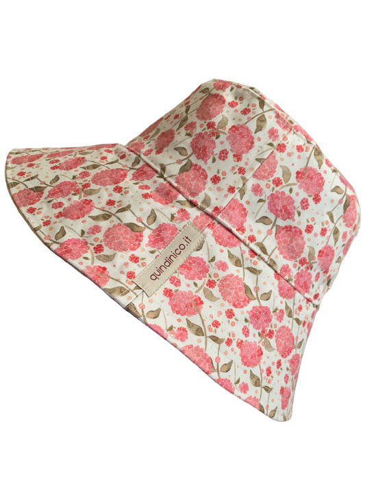 Cappello Ortensia rosa
