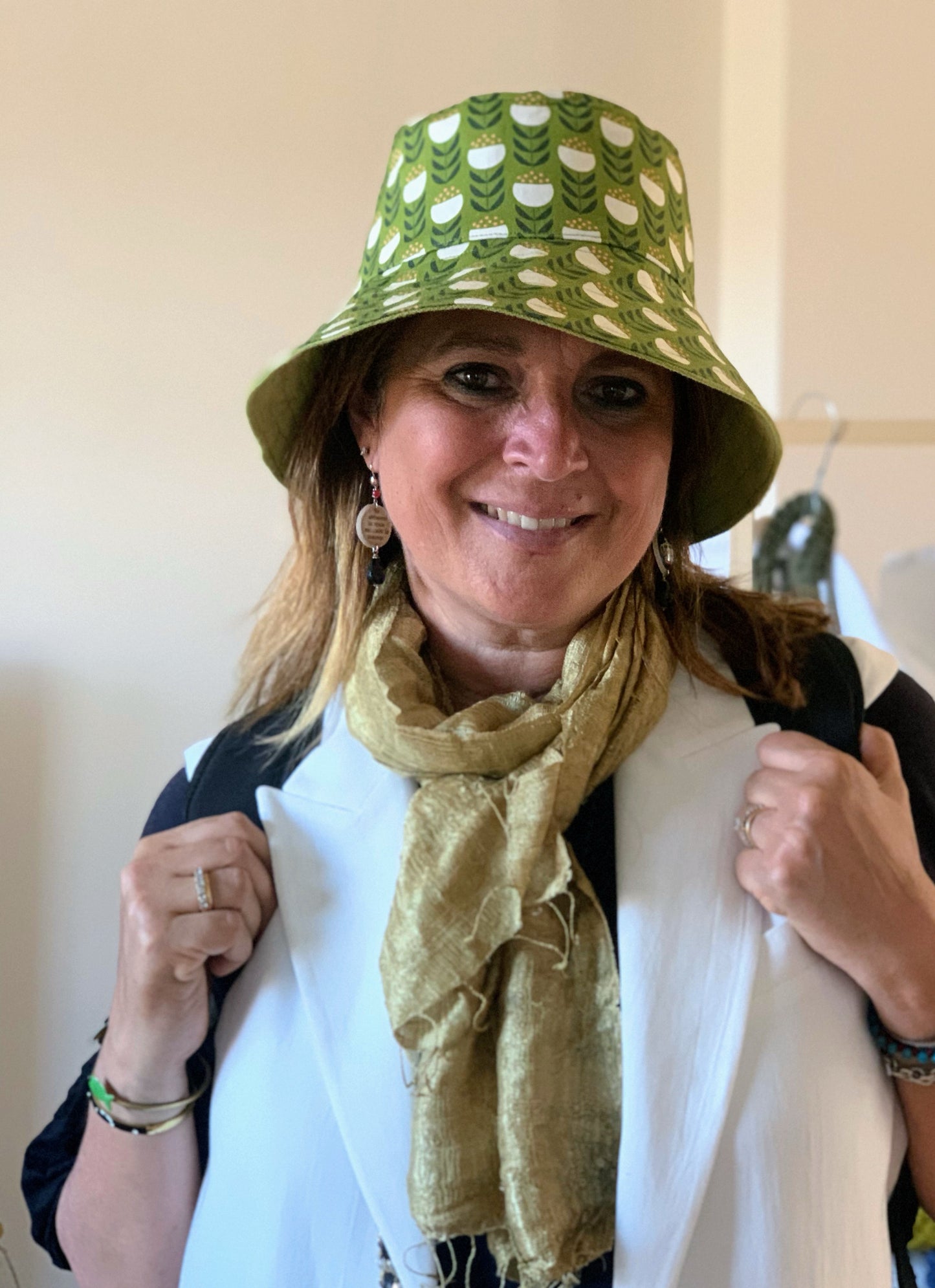 Cappello Fullbloom verde