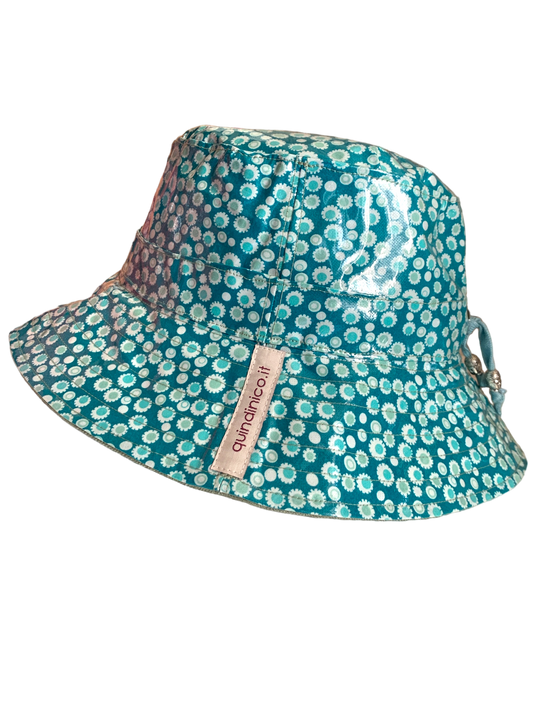 Cappello da pioggia Azzurro