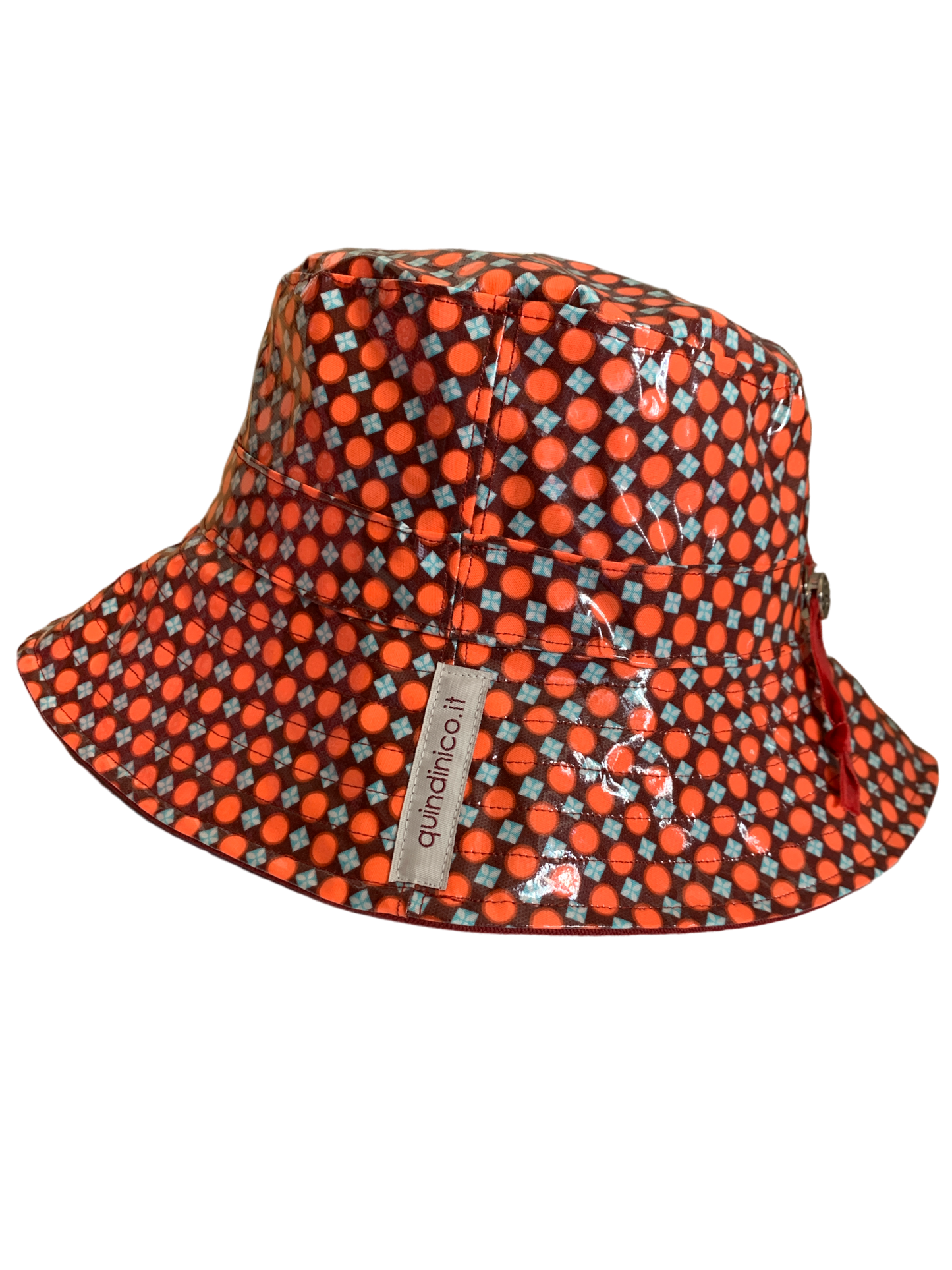 Cappello da pioggia Arancio Bordeaux