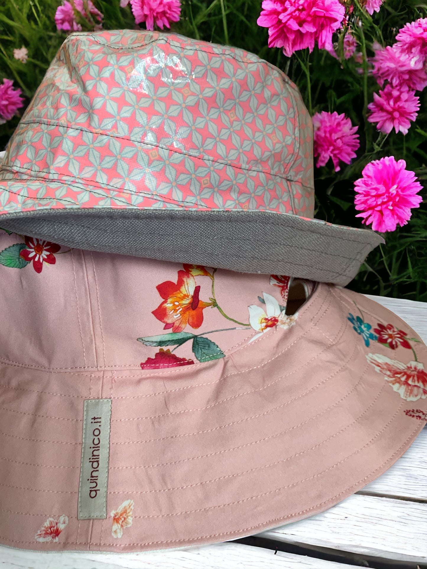 Cappello Prato Rosa