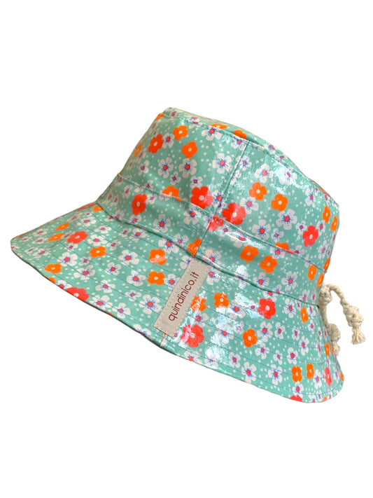 Cappello da pioggia Rosarancio