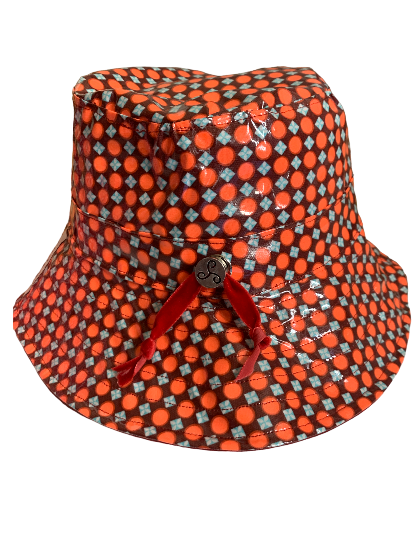 Cappello da pioggia Arancio Bordeaux