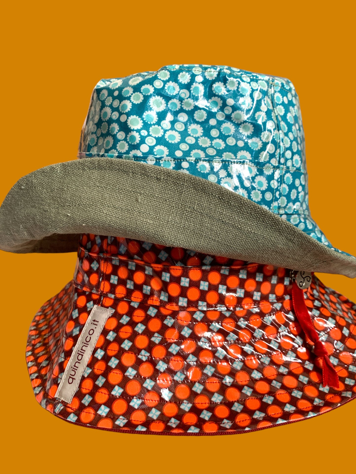 Cappello da pioggia Azzurro