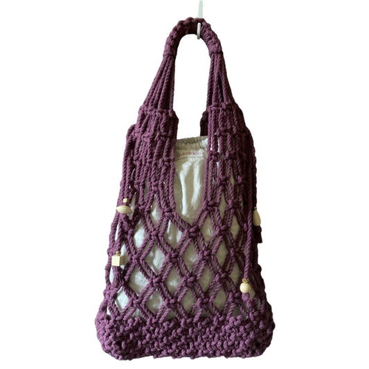 Borsa Macramé Melanzana