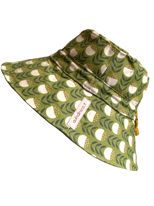 Cappello Fullbloom verde
