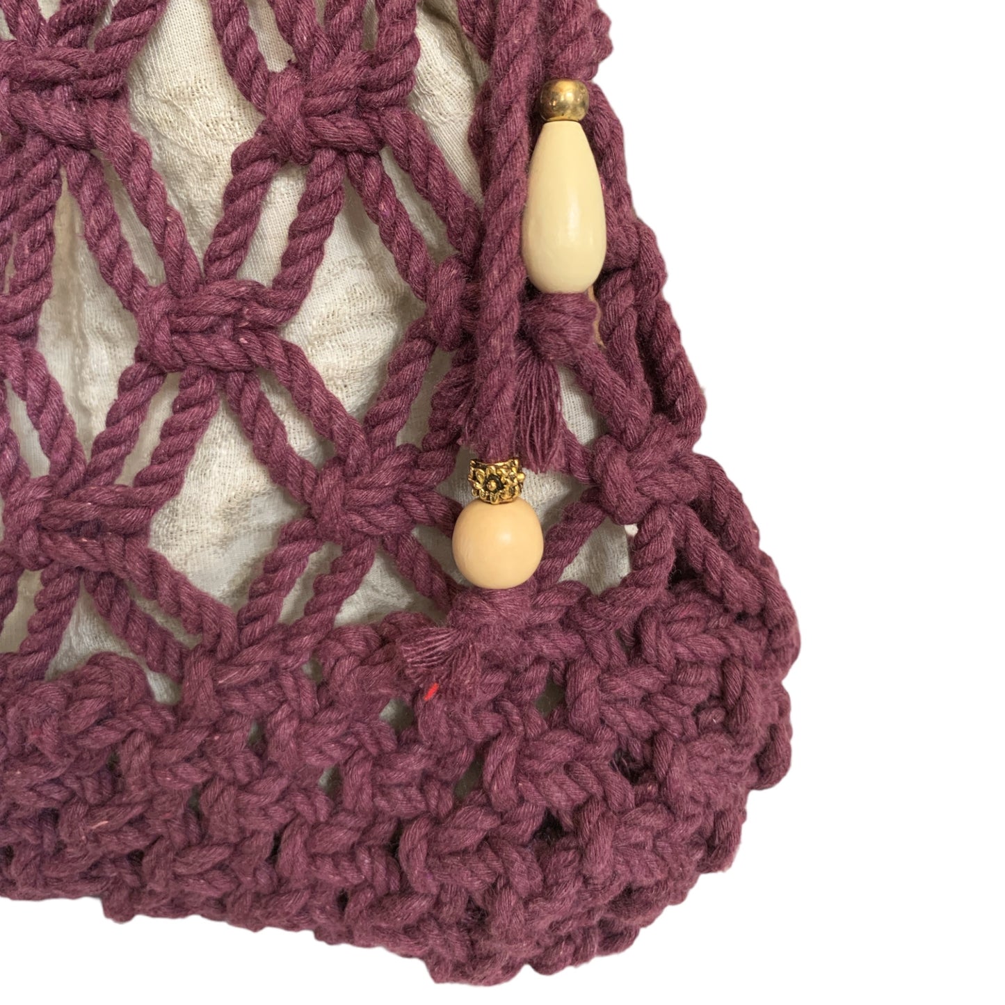 Borsa Macramé Melanzana